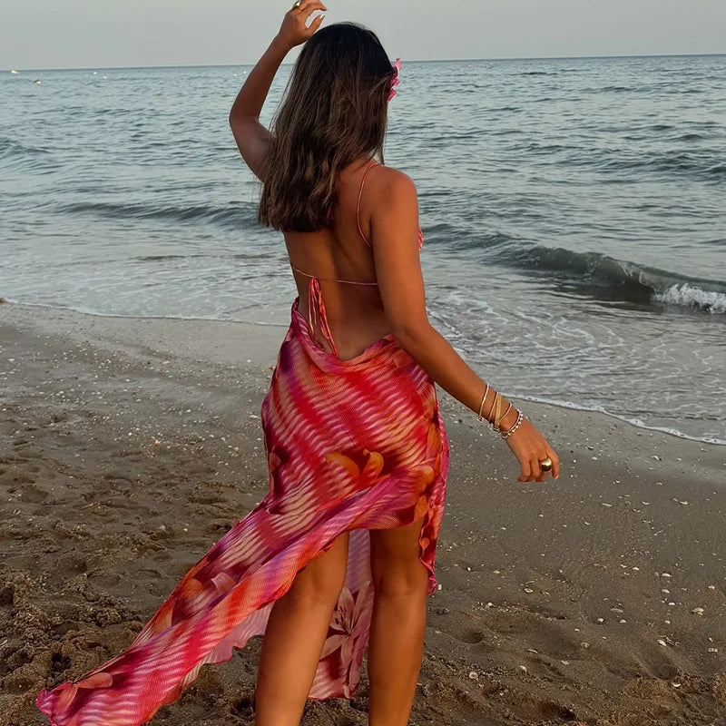 Radiance Waves Maxi Dress