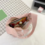 Corduroy Satchel Bag