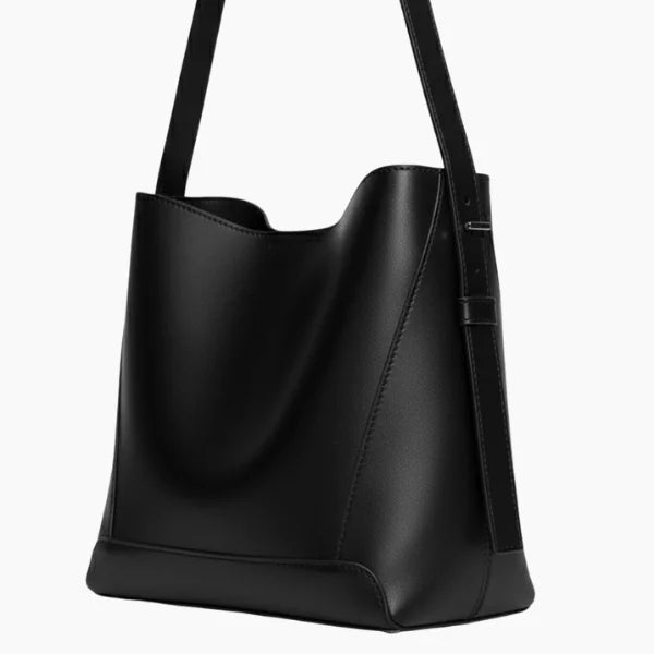 Vegan Leather Bucket Bag