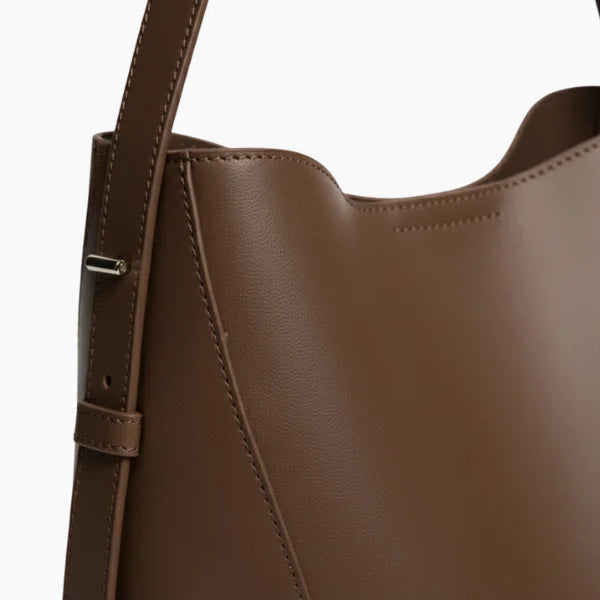 Vegan Leather Bucket Bag