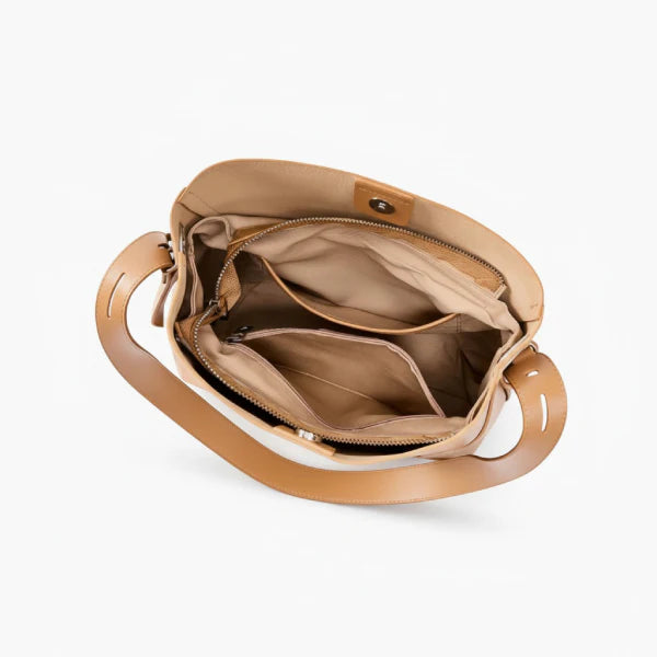 Vegan Leather Bucket Bag