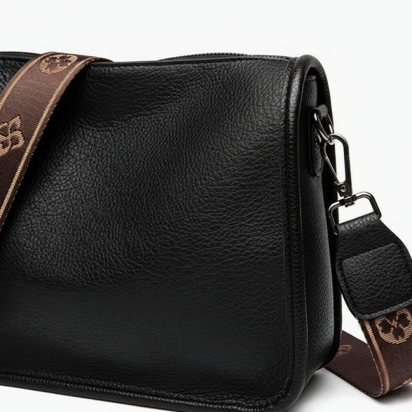 Vegan Leather Crossbody Bag