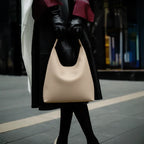 Vegan Leather Large Hobo Bag
