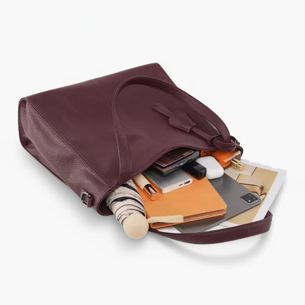 Genuine Leather Large Tote Bag