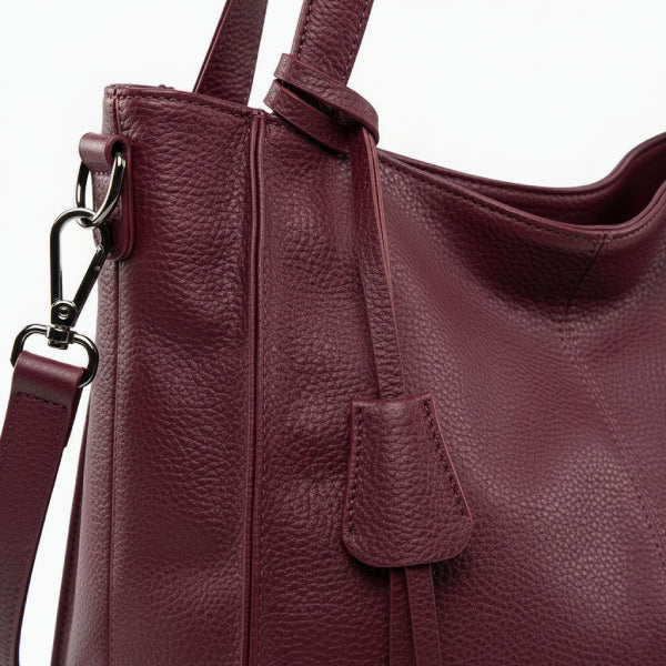 Genuine Leather Large Tote Bag