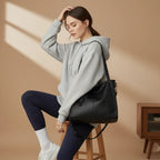 Genuine Leather Large Tote Bag