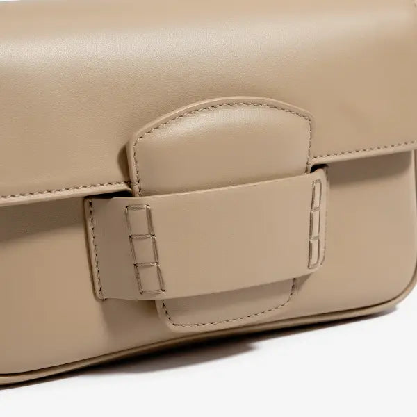Genuine Leather Mini Shoulder Bag