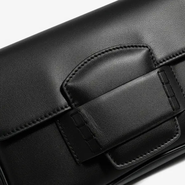 Genuine Leather Mini Shoulder Bag