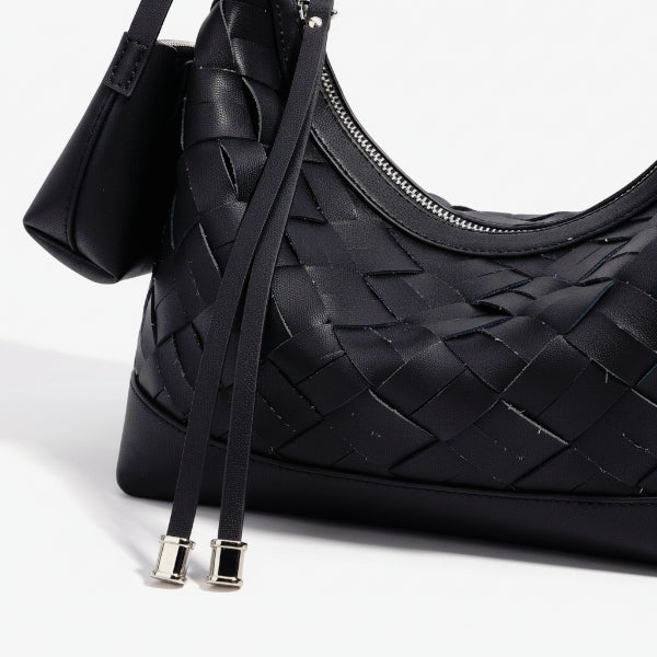 Woven Woven Hobo Bag
