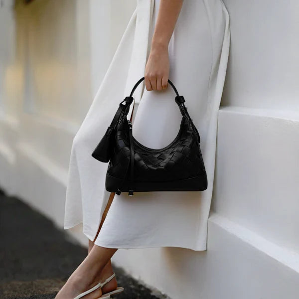 Woven Woven Hobo Bag
