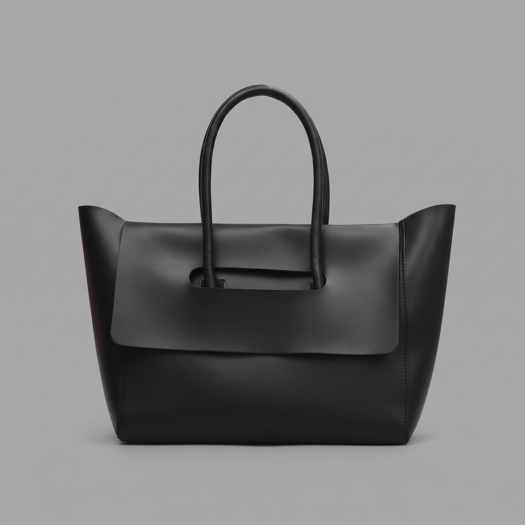 Vegan Leather Mini Tote Bag
