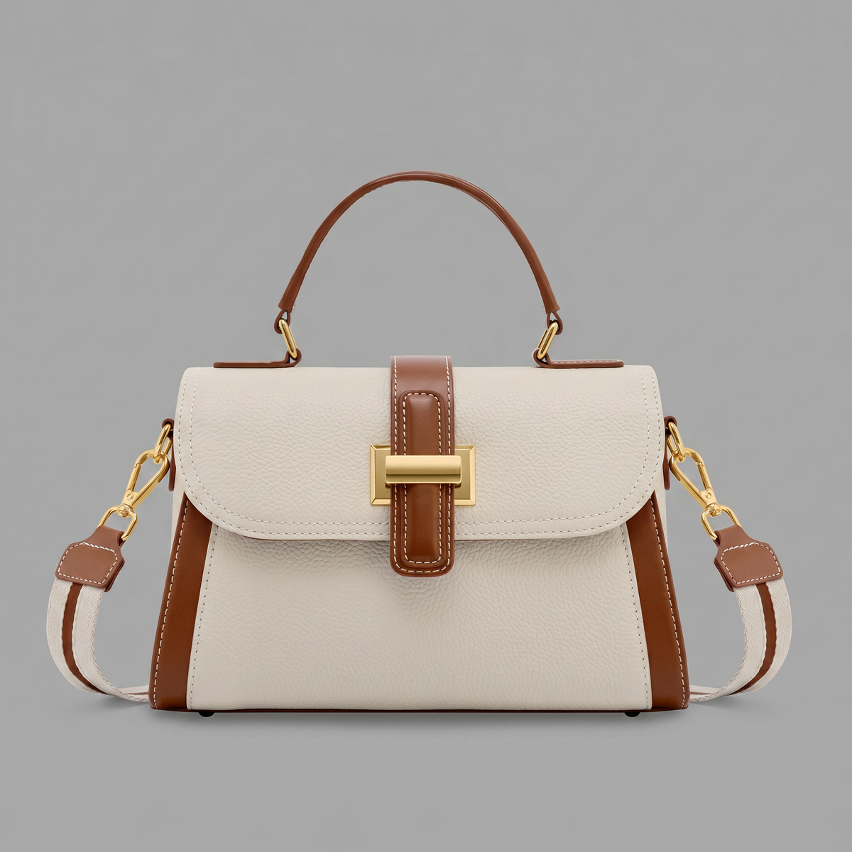 Genuine Leather Satchel Bag