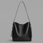 Vegan Leather Bucket Bag