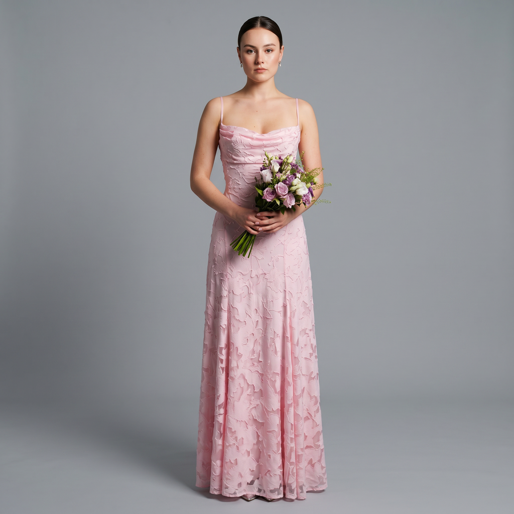 Knit Strapless A-Line Maxi Dress