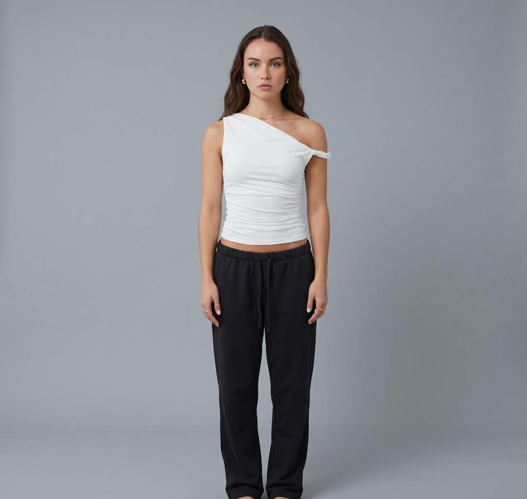 Lightweight Breathable Cotton Blend Top