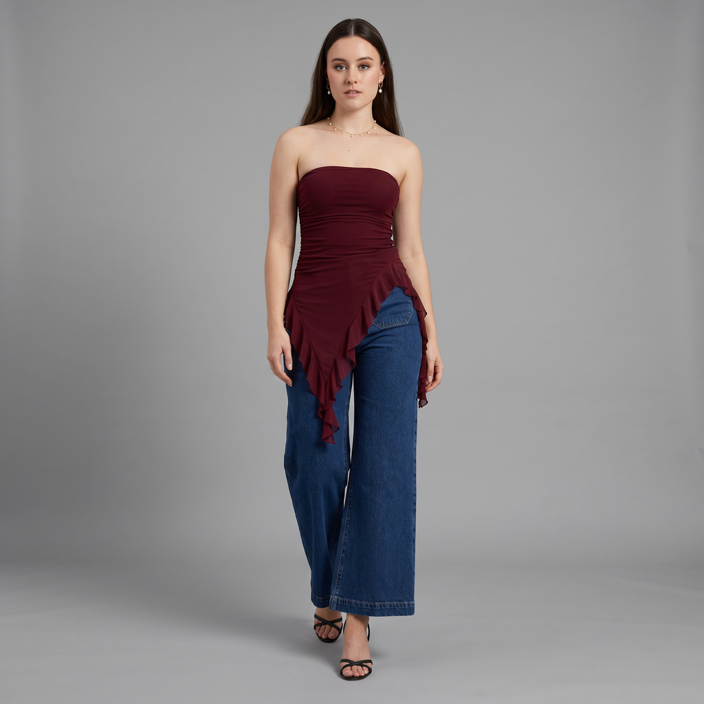 Elegant Polyester Comfort Top
