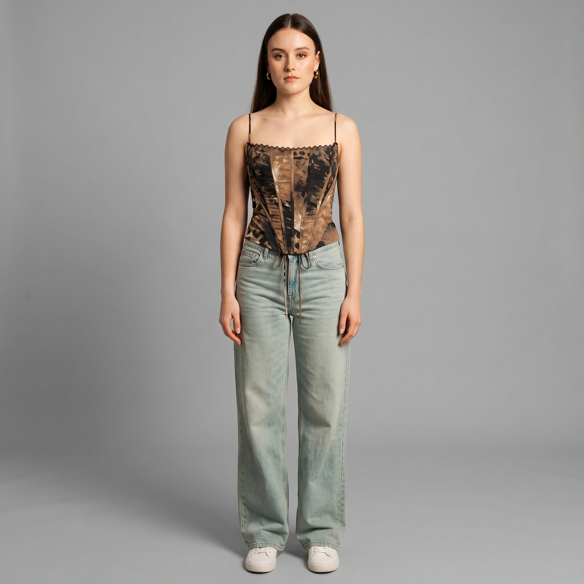 Leopard Print Corset Women's Corset Top