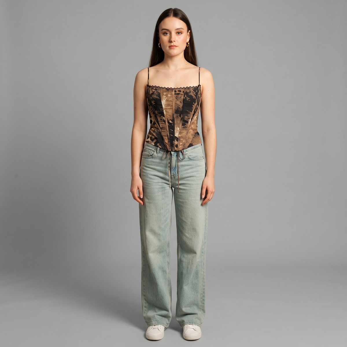 Leopard Print Corset Women's Corset Top