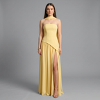 Slash Neck Midi Dress