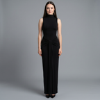 Wrap Floor-Length Dress