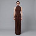 Wrap Floor-Length Dress