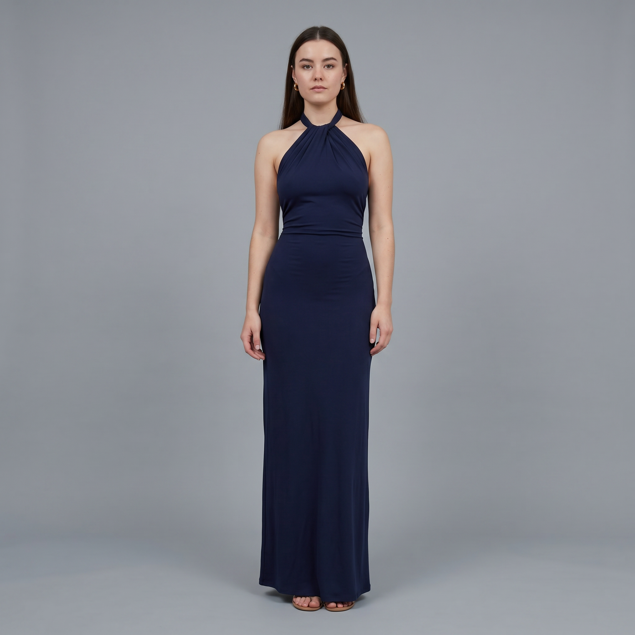 Lace A-Line Knee-Length Dress