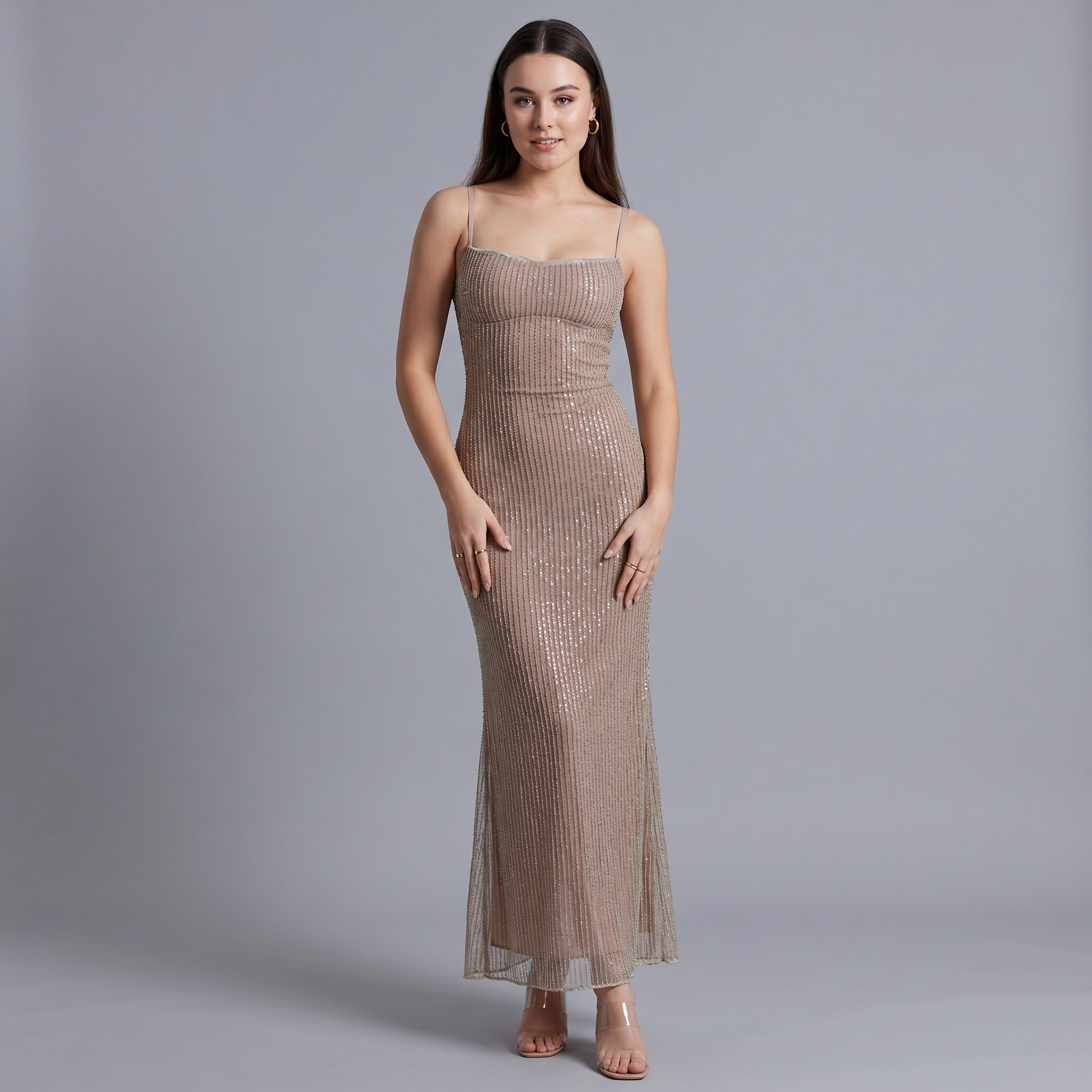 Elegant Flowy Midi Dress