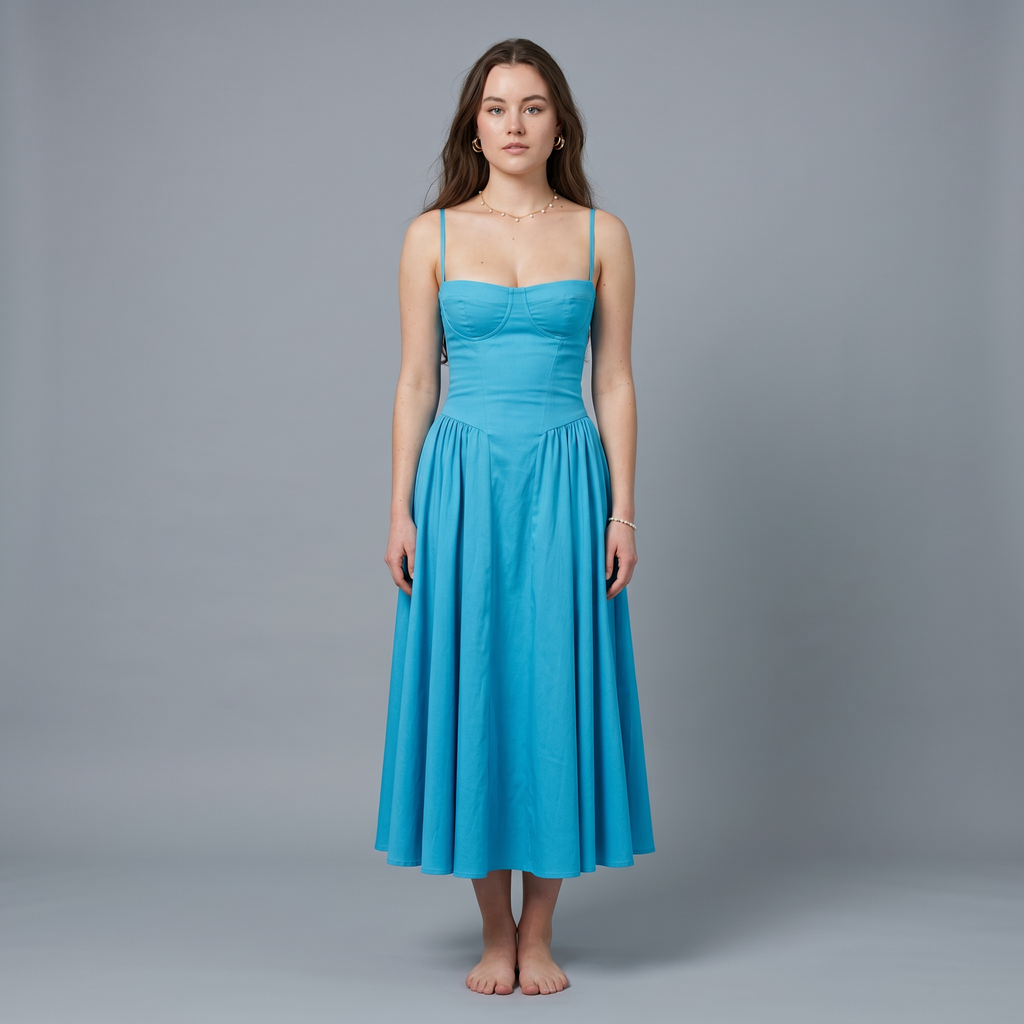 Pleated Dress