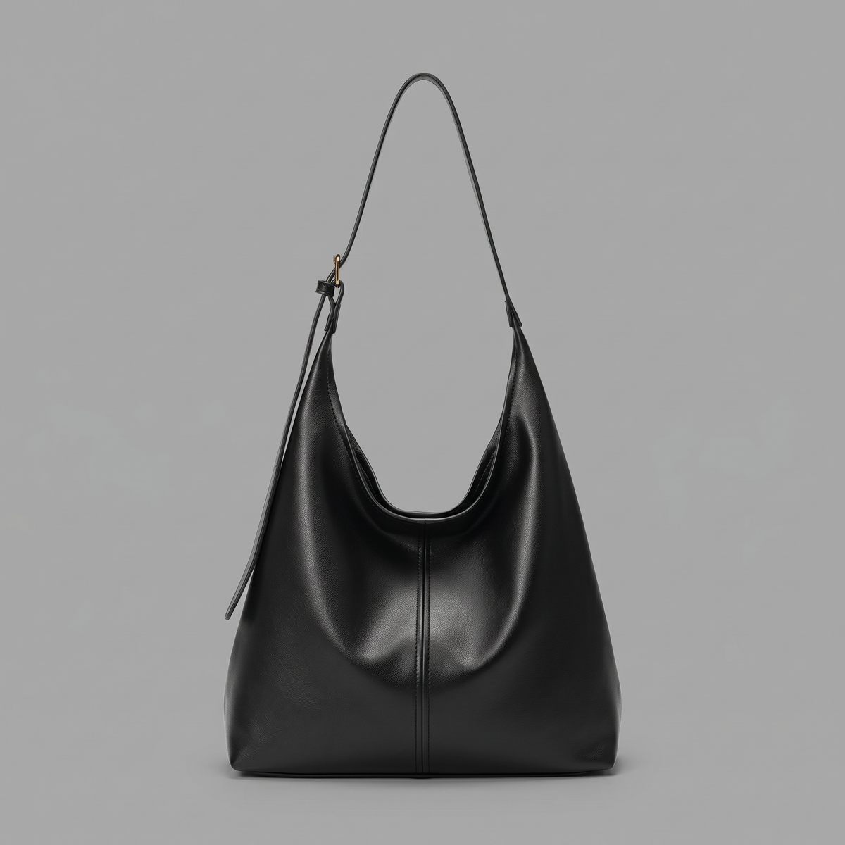 Vegan Leather Large Hobo Bag