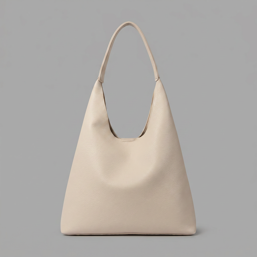 Vegan Leather Large Hobo Bag
