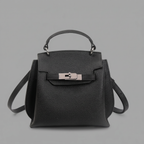 Genuine Leather Mini Satchel Bag