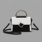 Vegan Leather Mini Satchel Bag