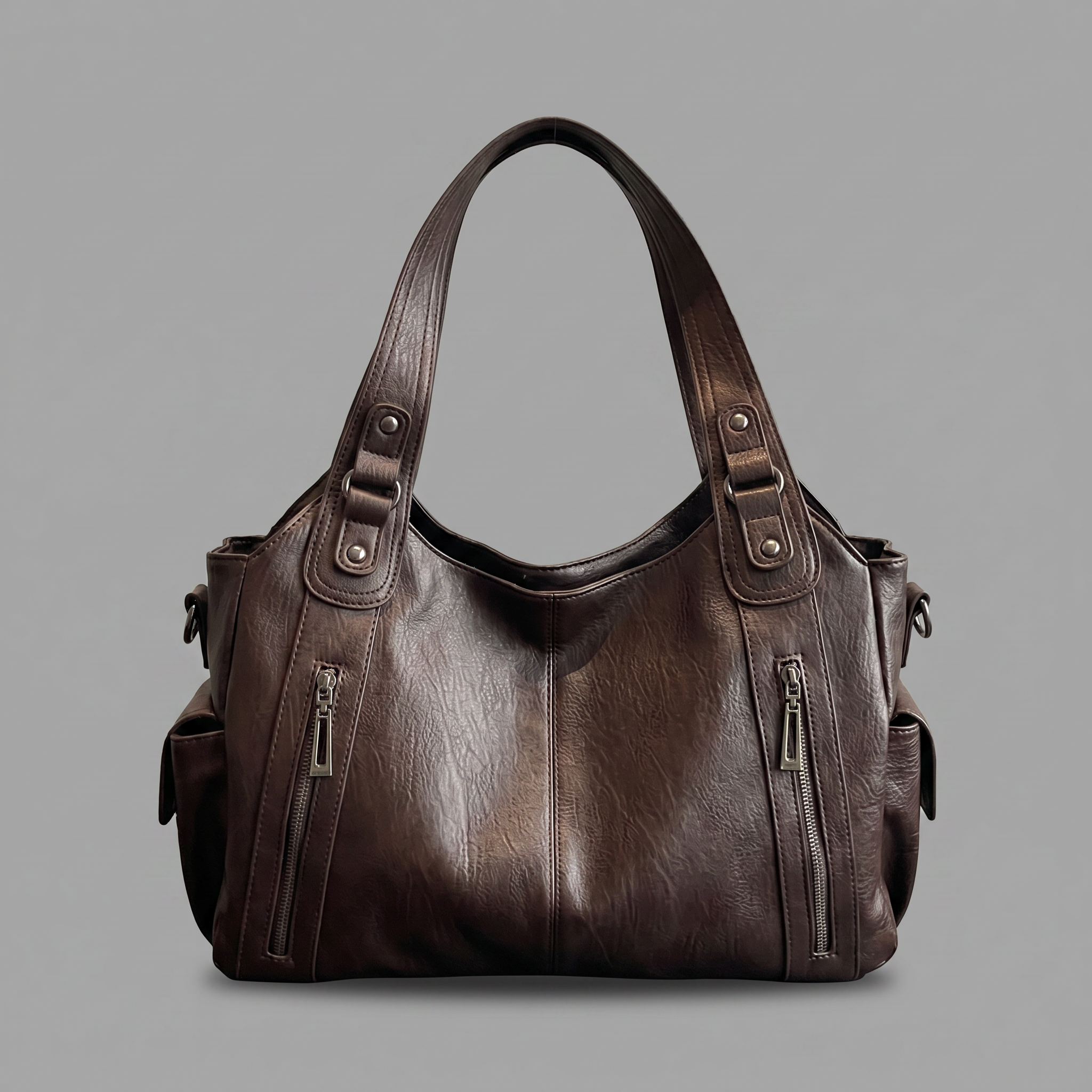 PU Leather Large Tote Bag