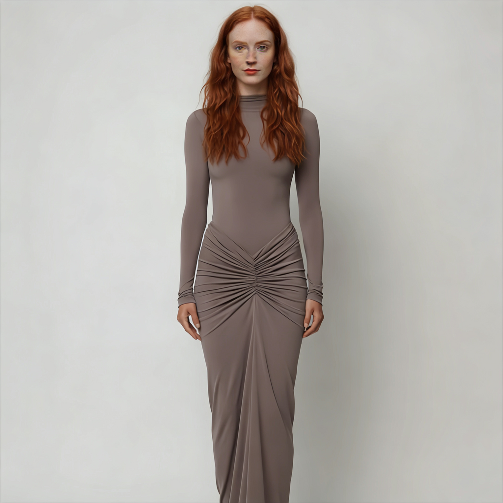 Pleated Dress