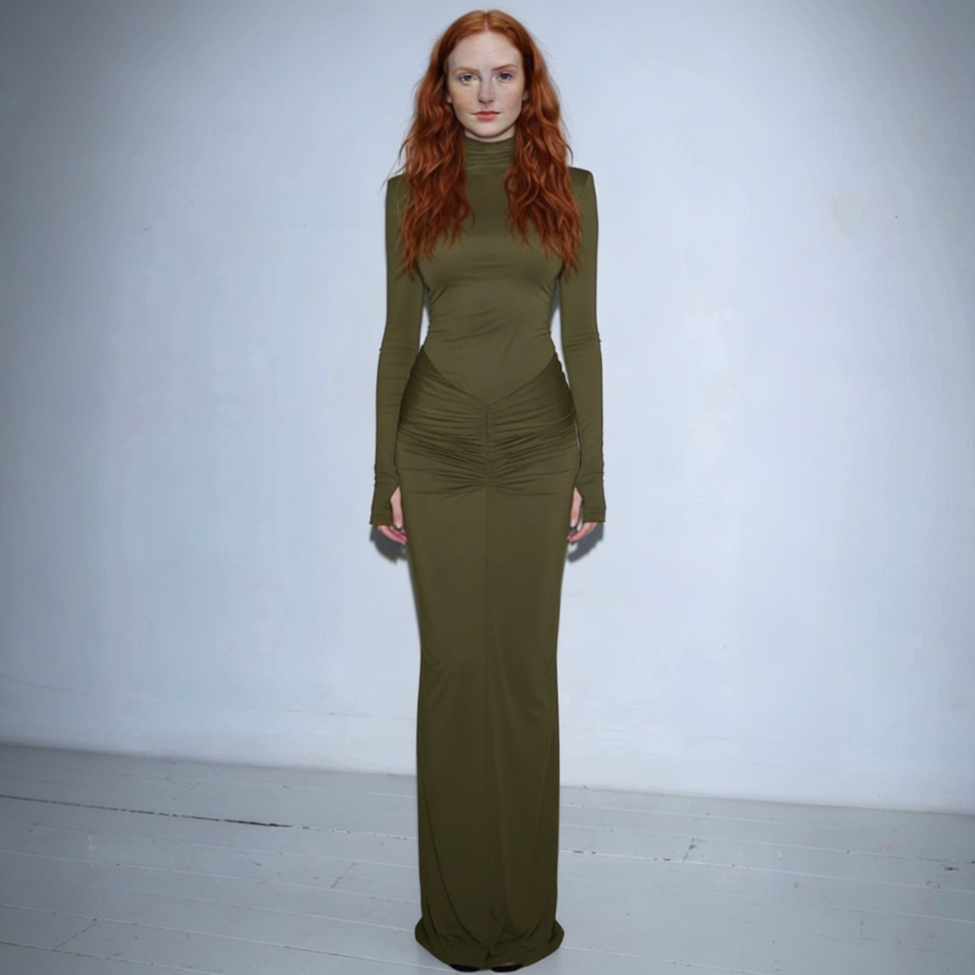Pleated Dress