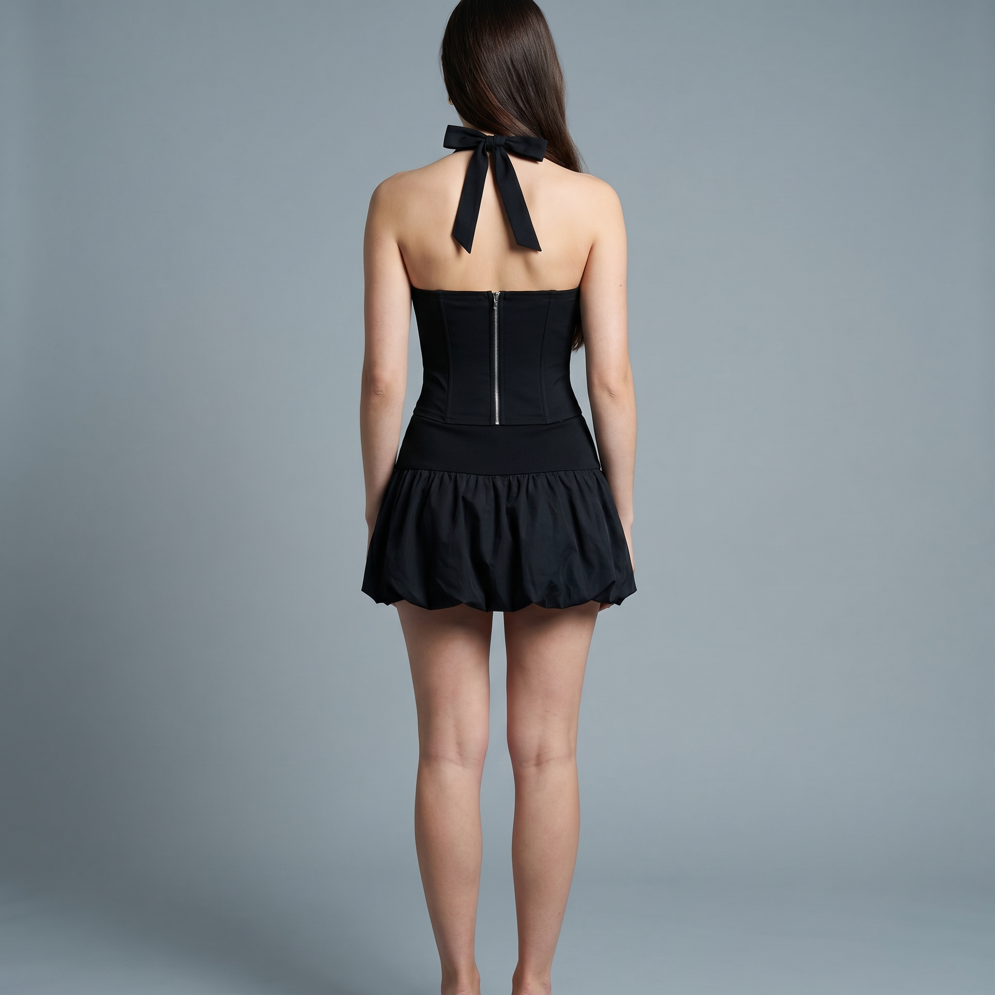 Halter Camisole Slim Crop Corset