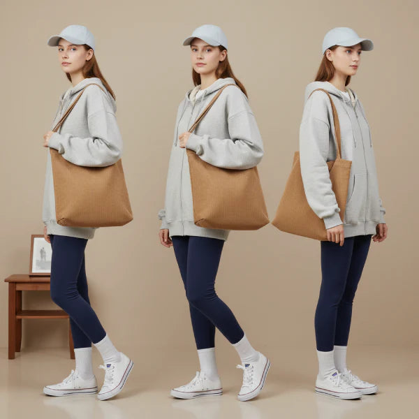 Corduroy Tote Bag