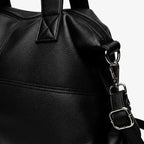 Vegan Leather Large Satchel Bag