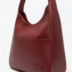 Vegan Leather Large Shoulder Bag