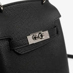 Genuine Leather Mini Satchel Bag