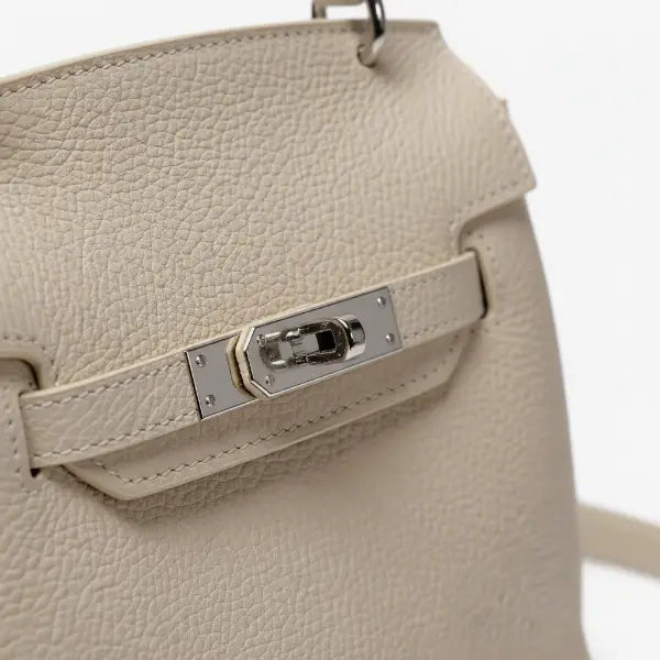 Genuine Leather Mini Satchel Bag
