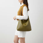 Vegan Leather Large Hobo Bag