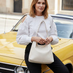 Vegan Leather Large Hobo Bag