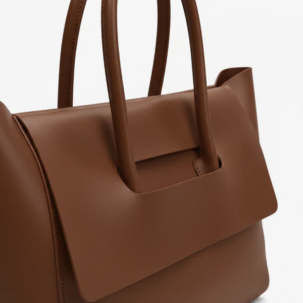 Vegan Leather Mini Tote Bag