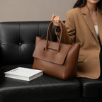 Vegan Leather Mini Tote Bag