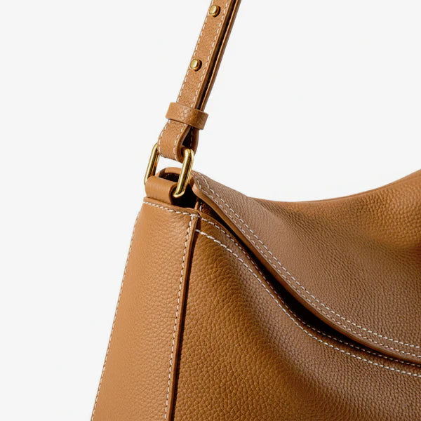 Genuine Leather Hobo Bag