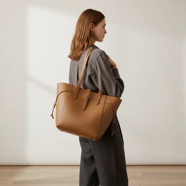 Genuine Leather Tote Bag