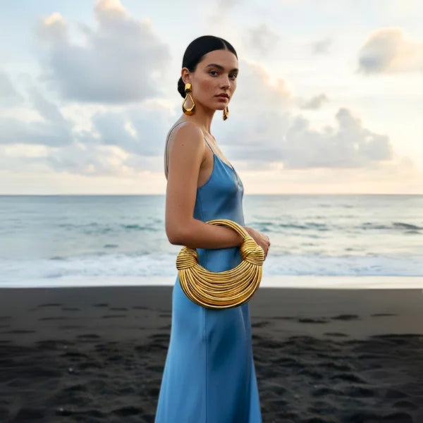 Vegan Leather Mini Evening Clutch