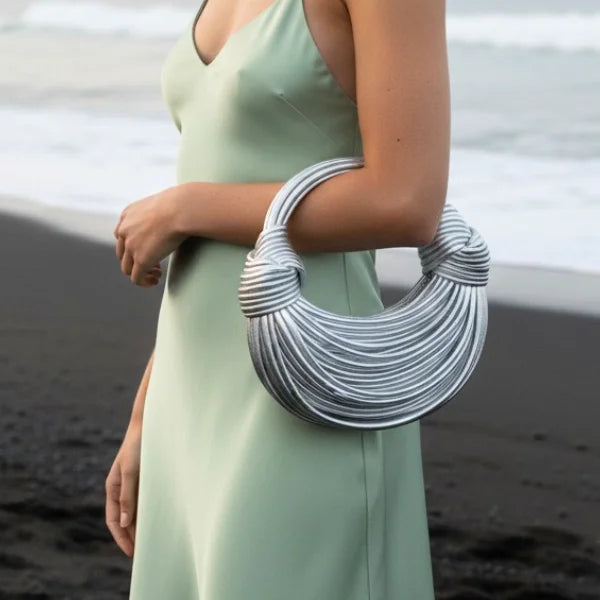 Vegan Leather Mini Evening Clutch